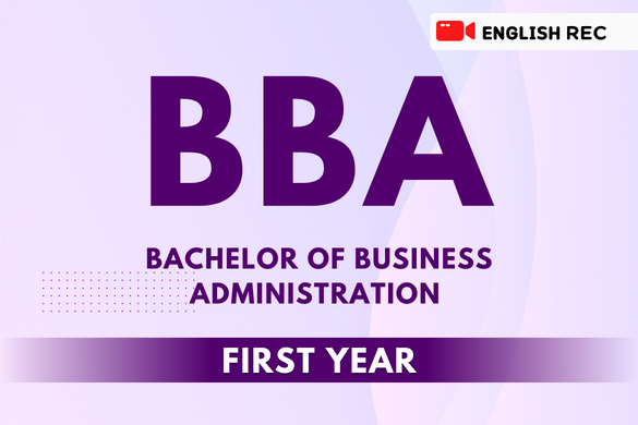 BBA 1st Year (Recorded Classes) | Aspire College